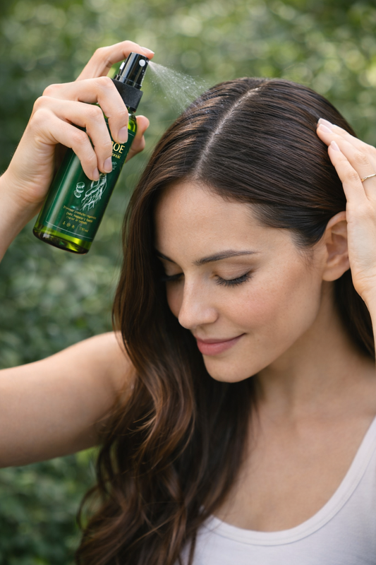OUHOE X1 Spray Capilar Herbal – Estimula el Crecimiento del Cabello y Reduce la Caída de Forma Natural